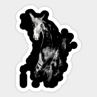 Study of a Horse Sticker